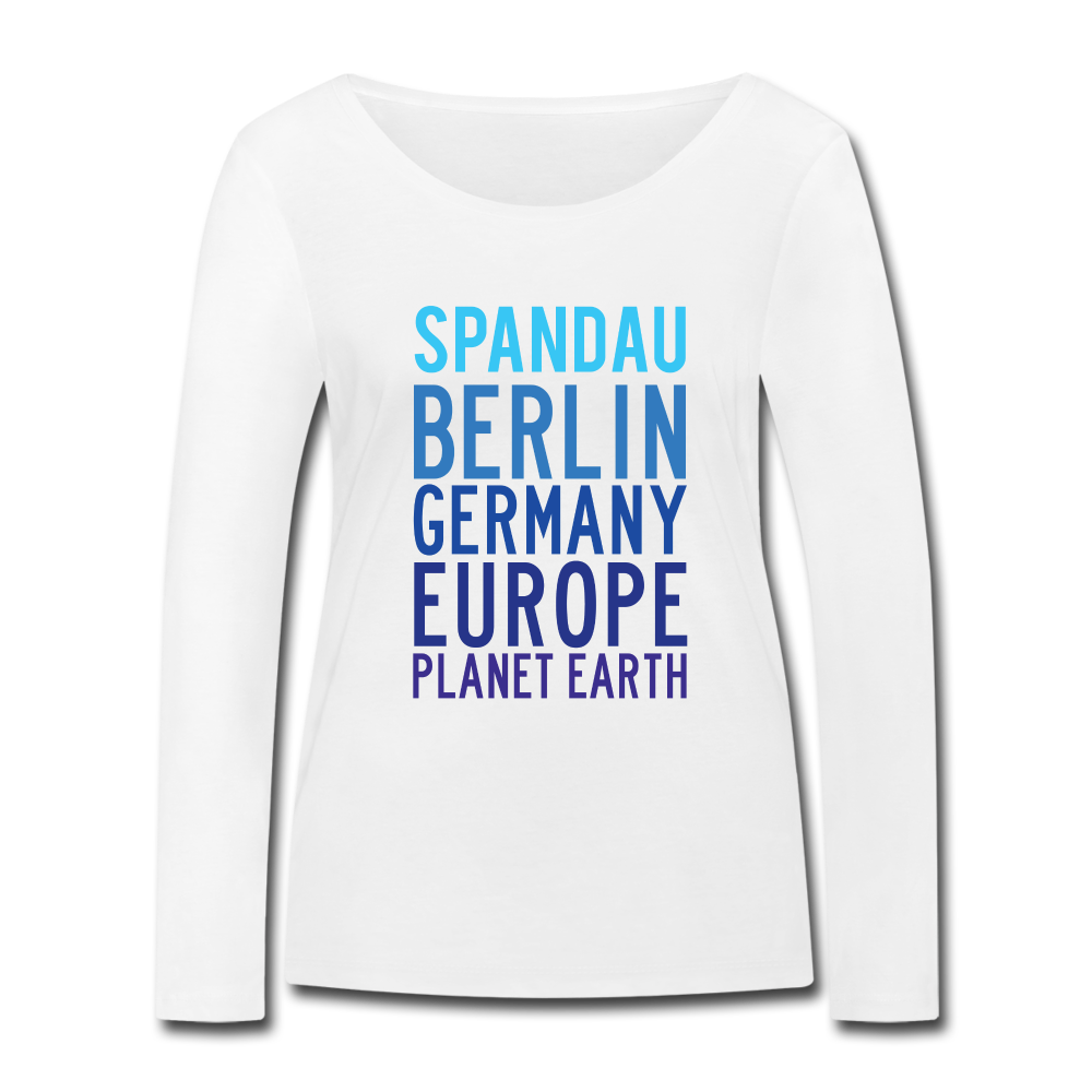 Spandau Planet Earth - Frauen Premium Sweatshirt - white