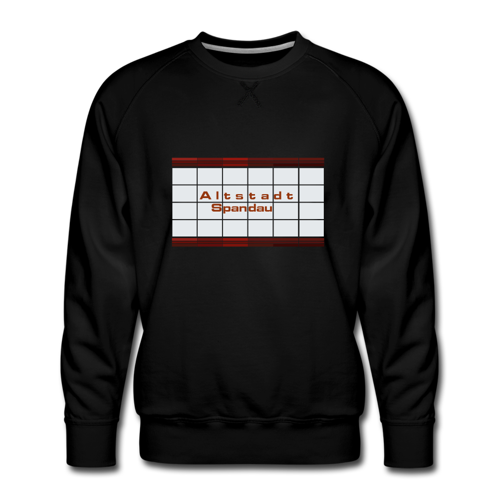 Altstadt Spandau - Männer Premium Sweatshirt - black