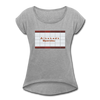 Altstadt Spandau - Frauen T-Shirt mit gerollten Ärmeln - heather grey