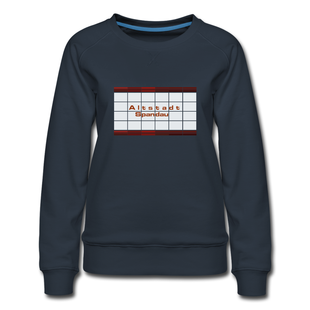 Altstadt Spandau - Frauen Premium Sweatshirt - navy