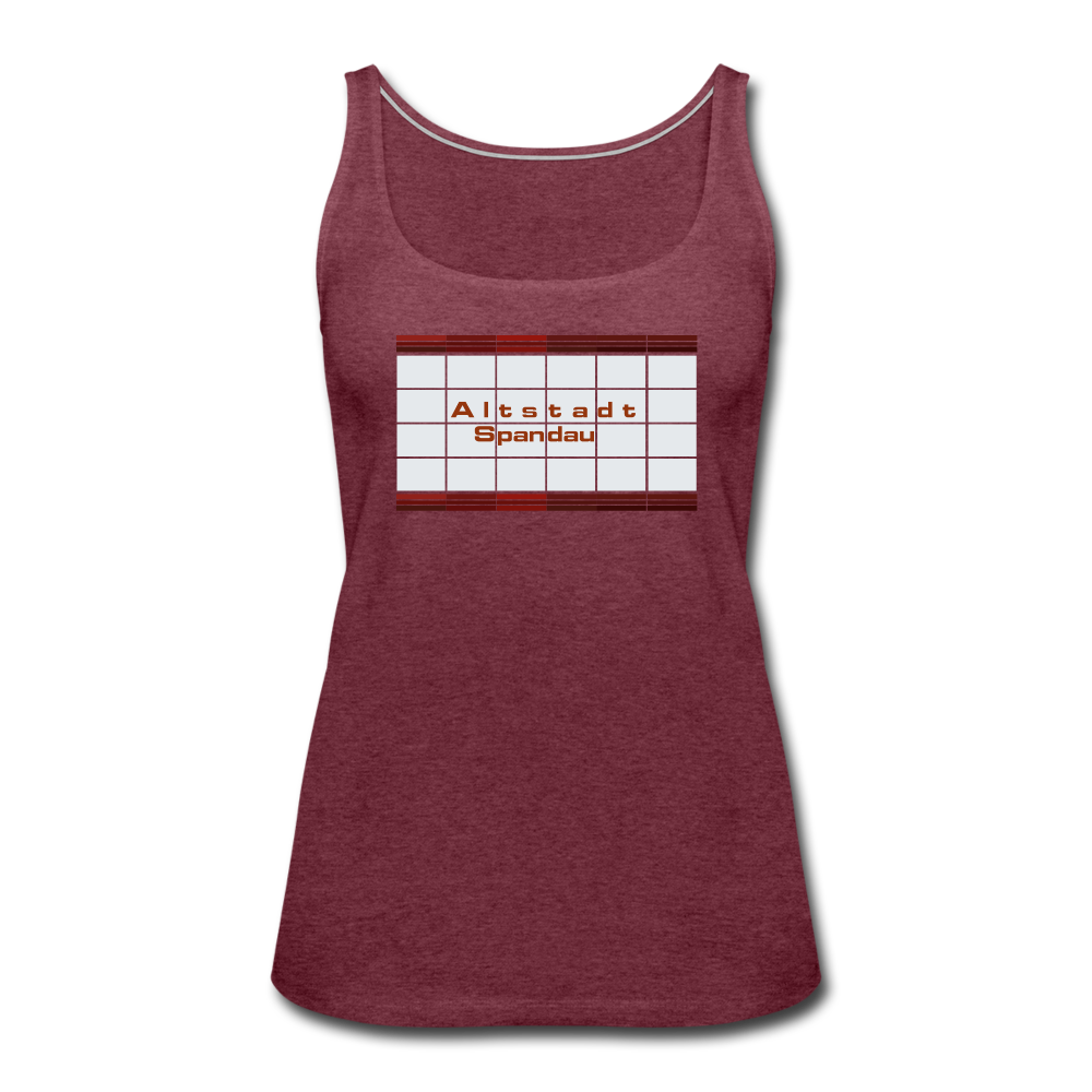 Altstadt Spandau - Frauen Premium Tank Top - heather burgundy