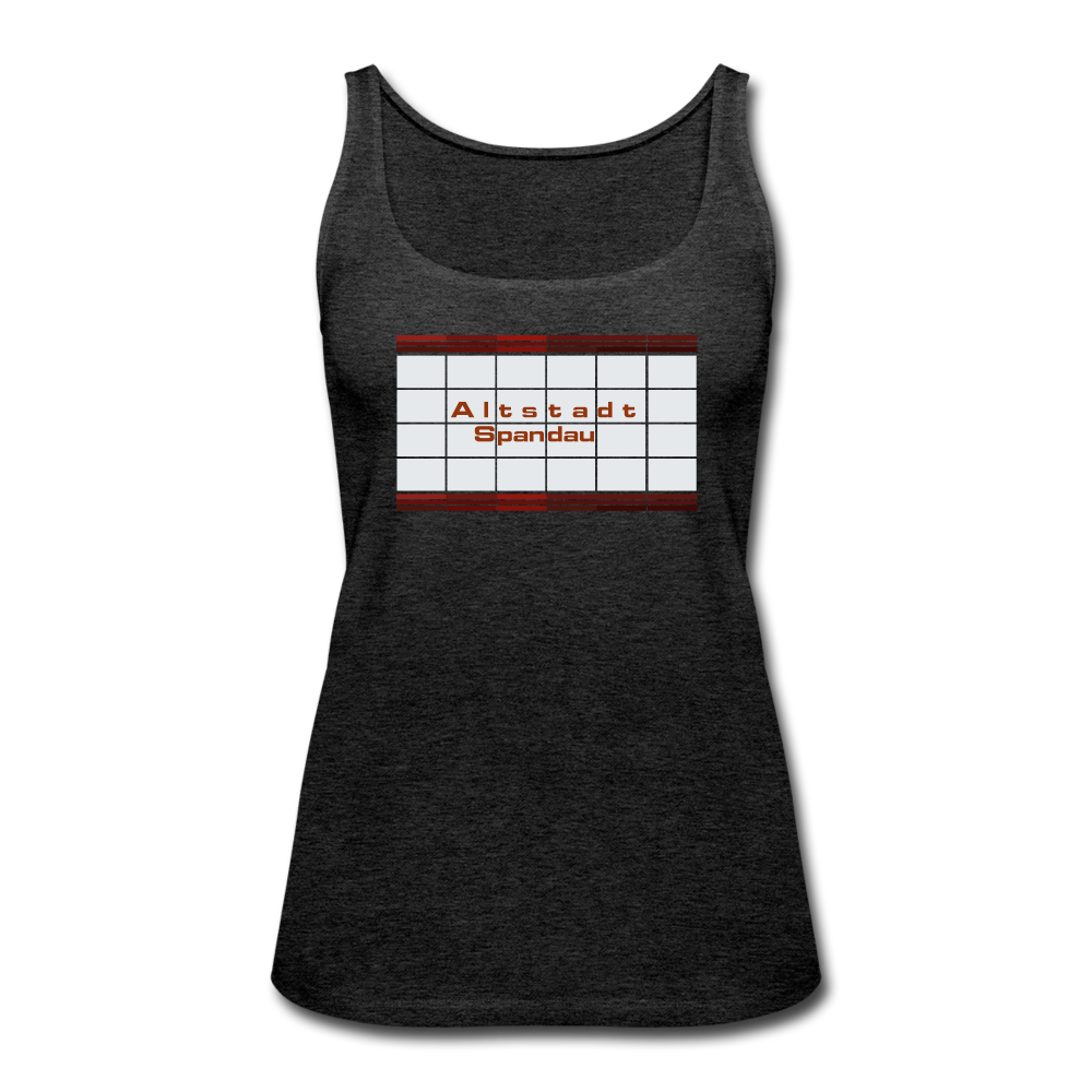Altstadt Spandau - Frauen Premium Tank Top - charcoal grey