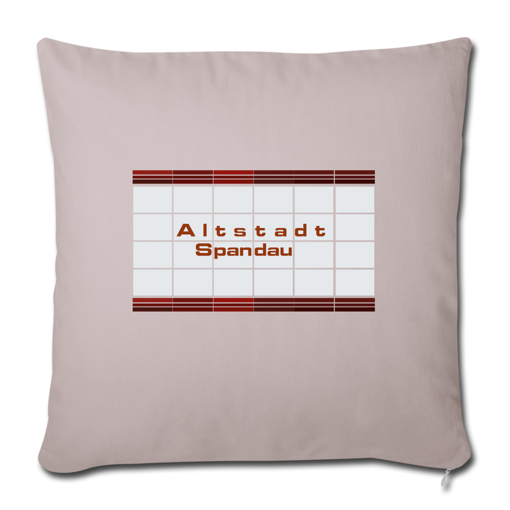 Altstadt Spandau - Sofakissen mit Füllung (45 x 45 cm) - light taupe