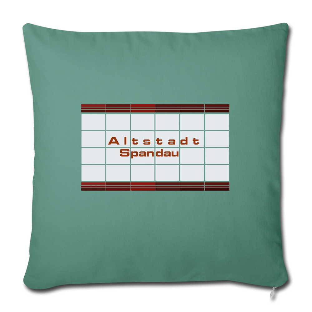 Altstadt Spandau - Sofakissen mit Füllung (45 x 45 cm) - cypress green