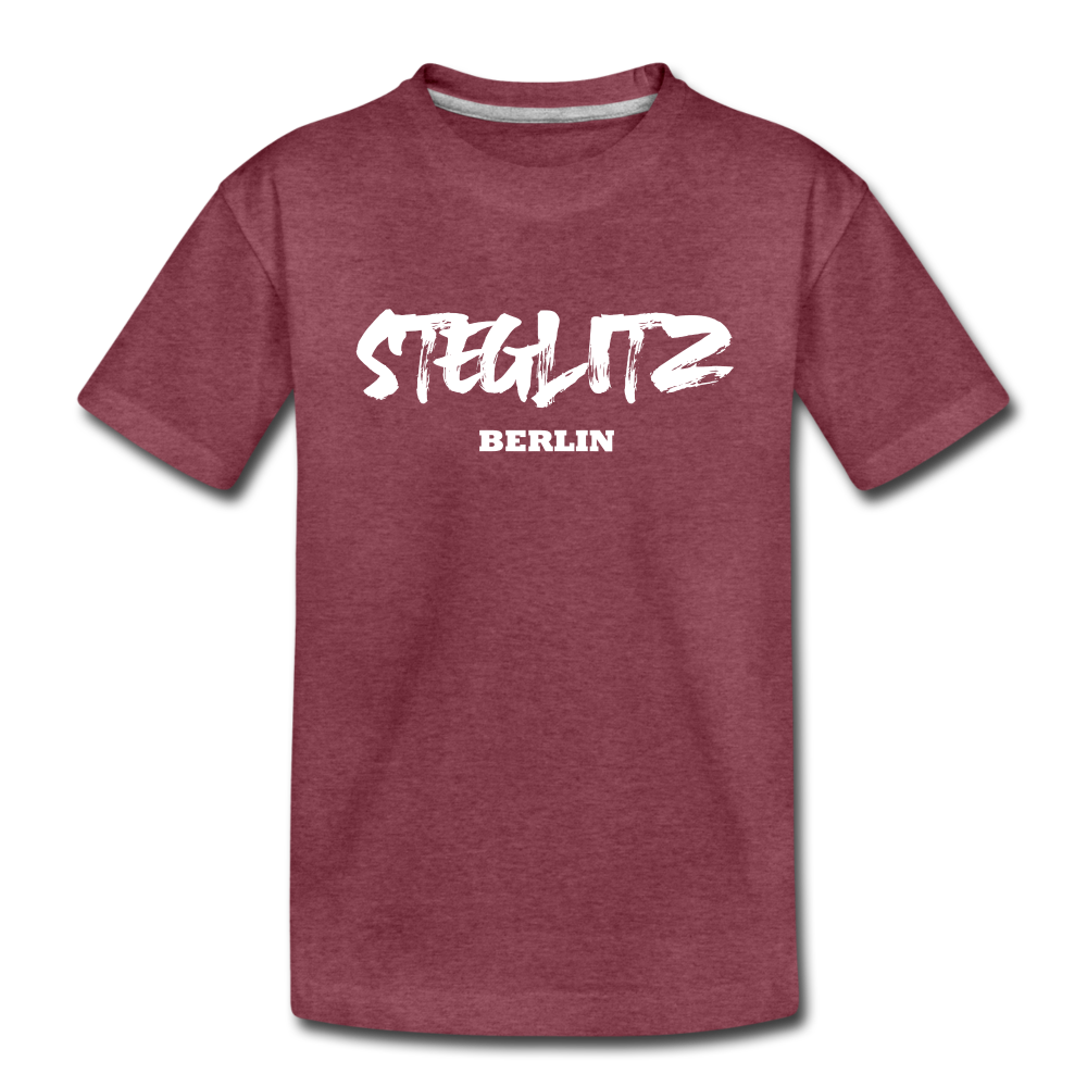 Steglitz - Kinder Premium T-Shirt - heather burgundy