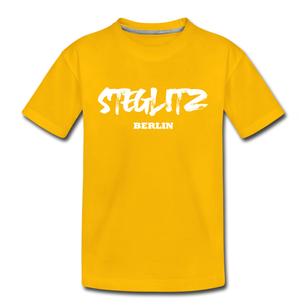 Steglitz - Teenager Premium T-Shirt - sun yellow