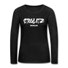 Steglitz - Frauen Premium Langarmshirt - charcoal grey