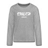 Steglitz - Teenager Langarmshirt - heather grey