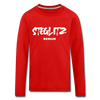 Steglitz - Kinder Langarmshirt - red