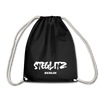 Steglitz - Turnbeutel - black