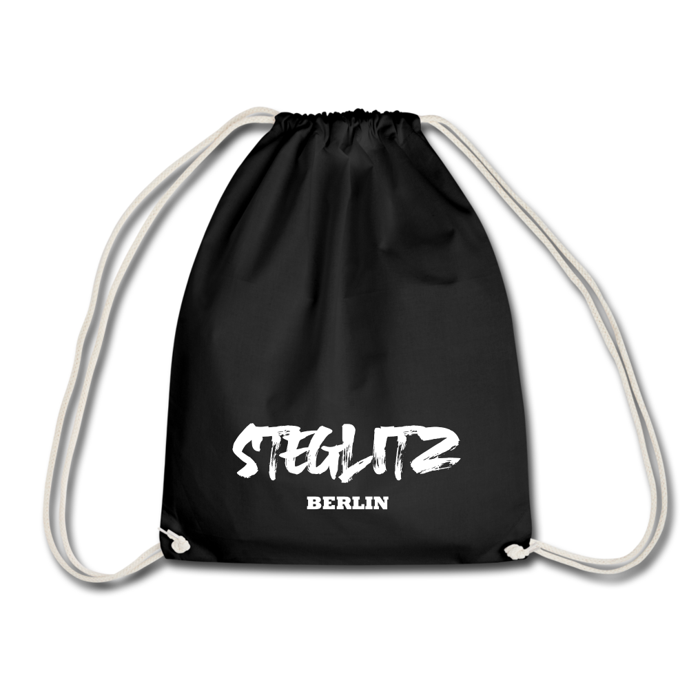 Steglitz - Turnbeutel - black