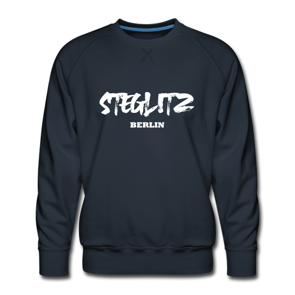 Steglitz - Männer Premium Sweatshirt - navy
