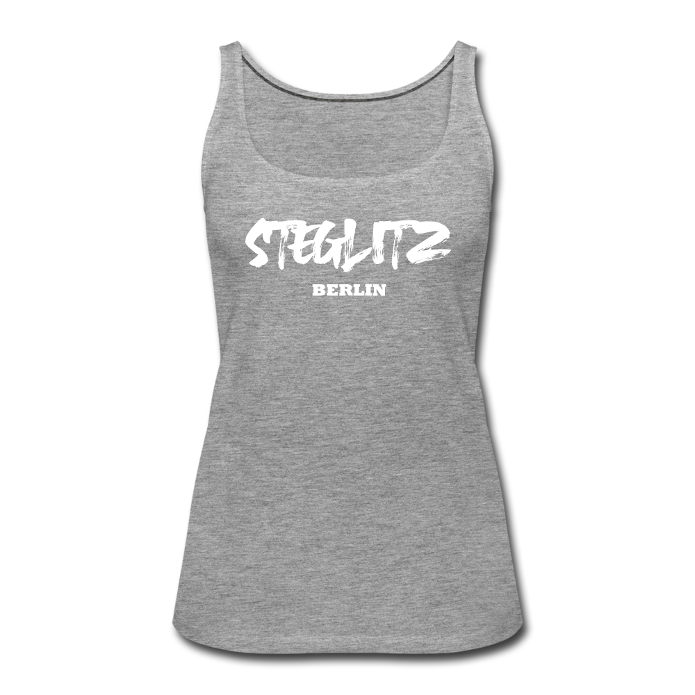 Steglitz - Frauen Premium Tank Top - heather grey