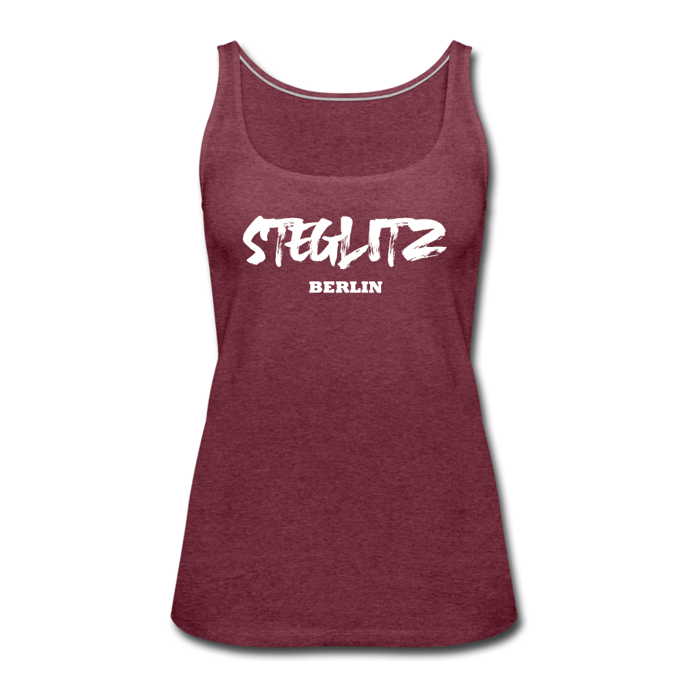 Steglitz - Frauen Premium Tank Top - heather burgundy