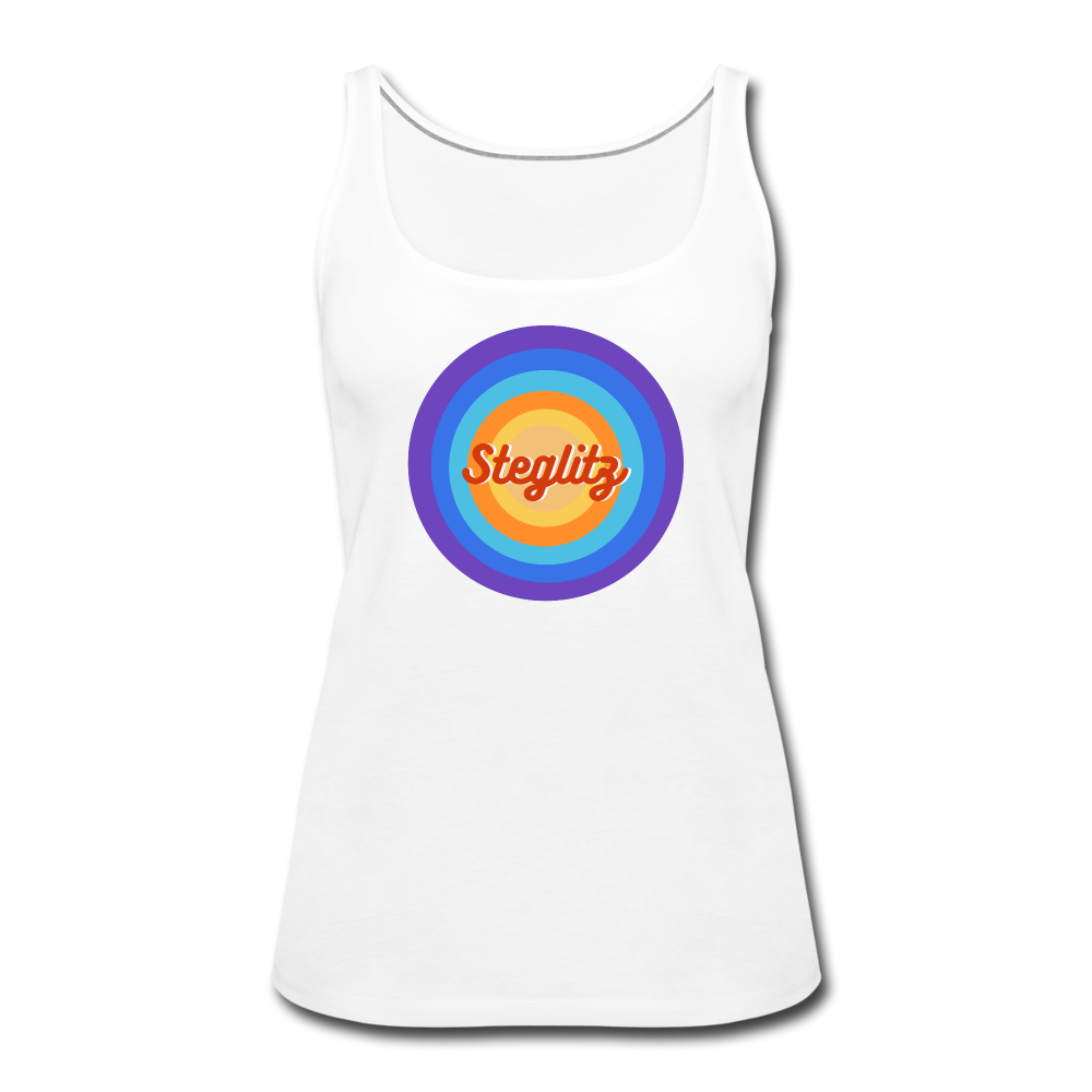Steglitz Retro - Frauen Premium Tank Top - white