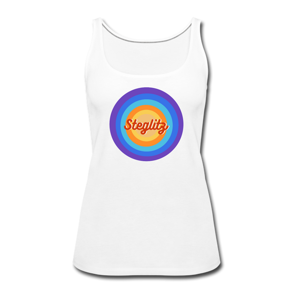 Steglitz Retro - Frauen Premium Tank Top - white