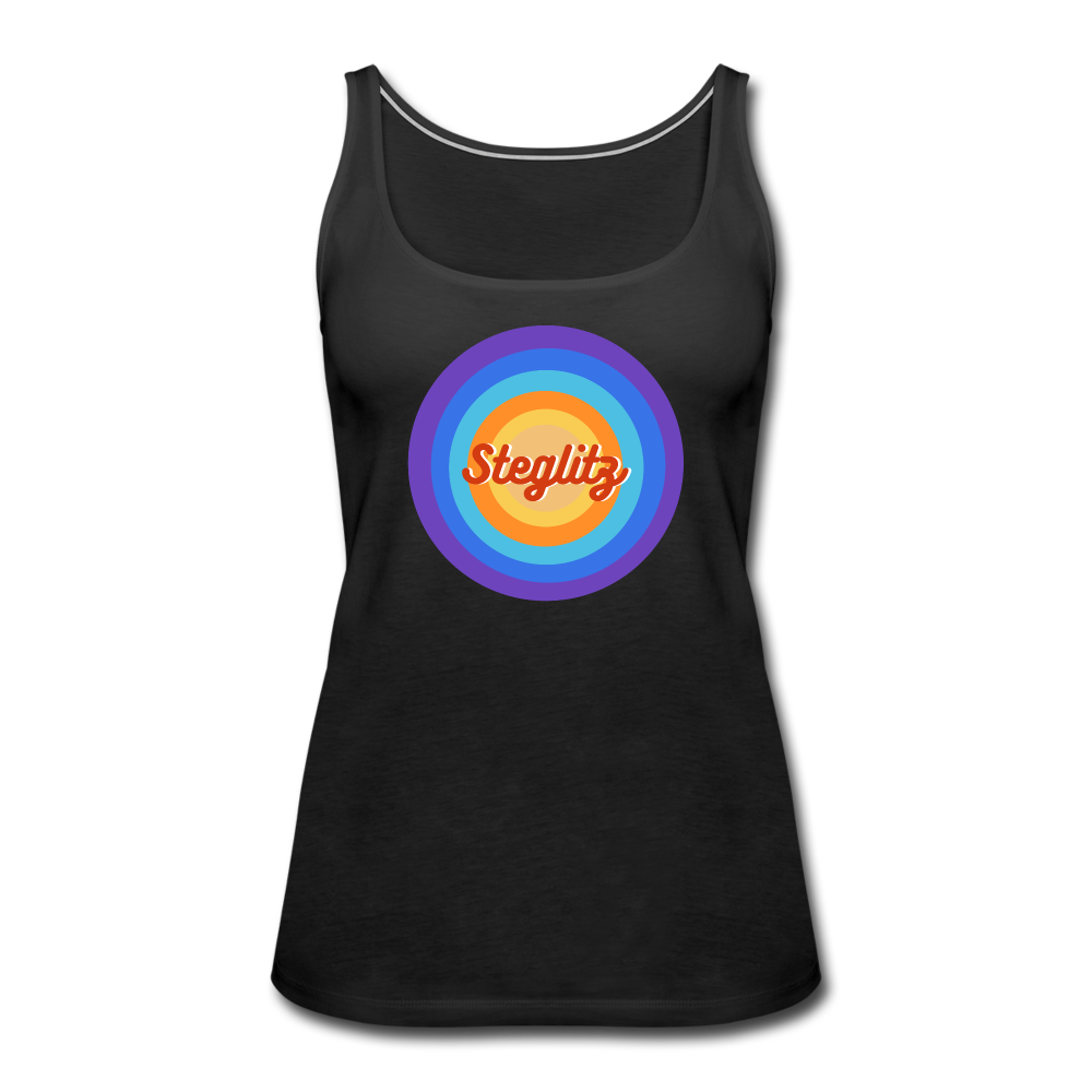 Steglitz Retro - Frauen Premium Tank Top - black