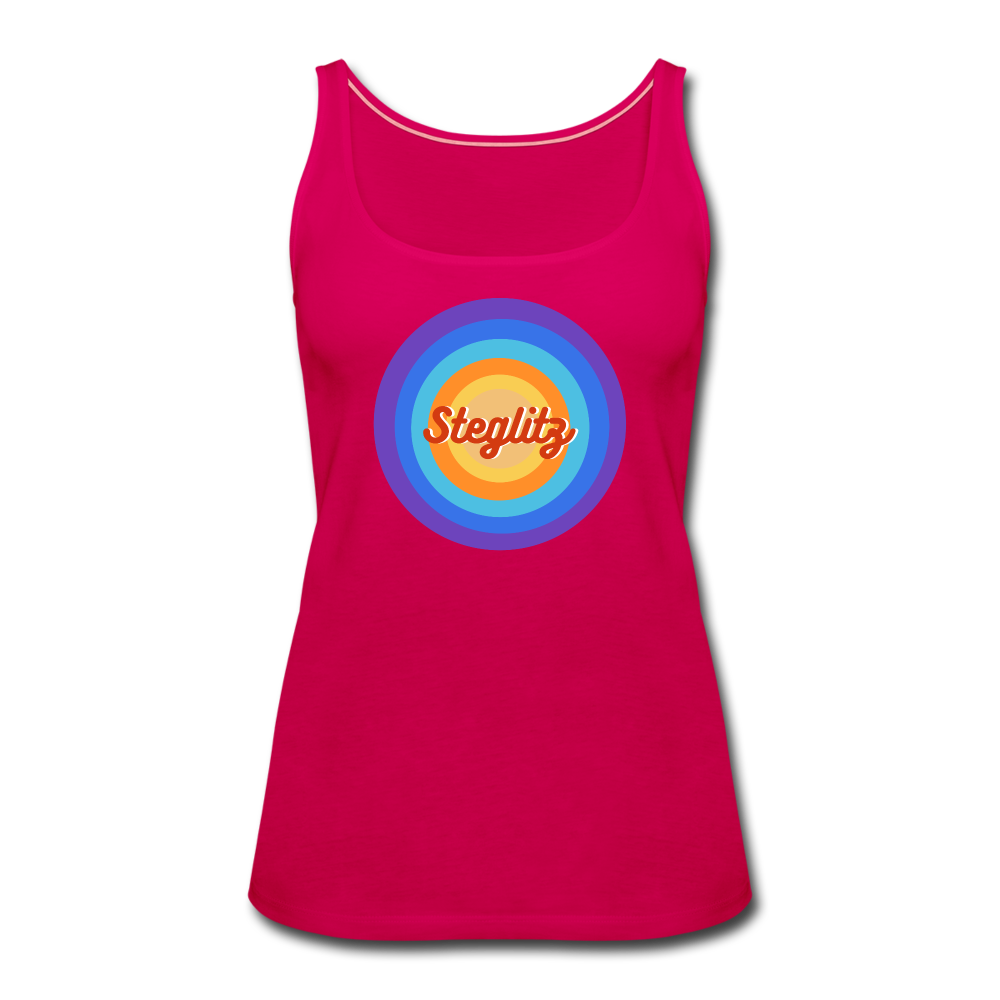 Steglitz Retro - Frauen Premium Tank Top - dark pink