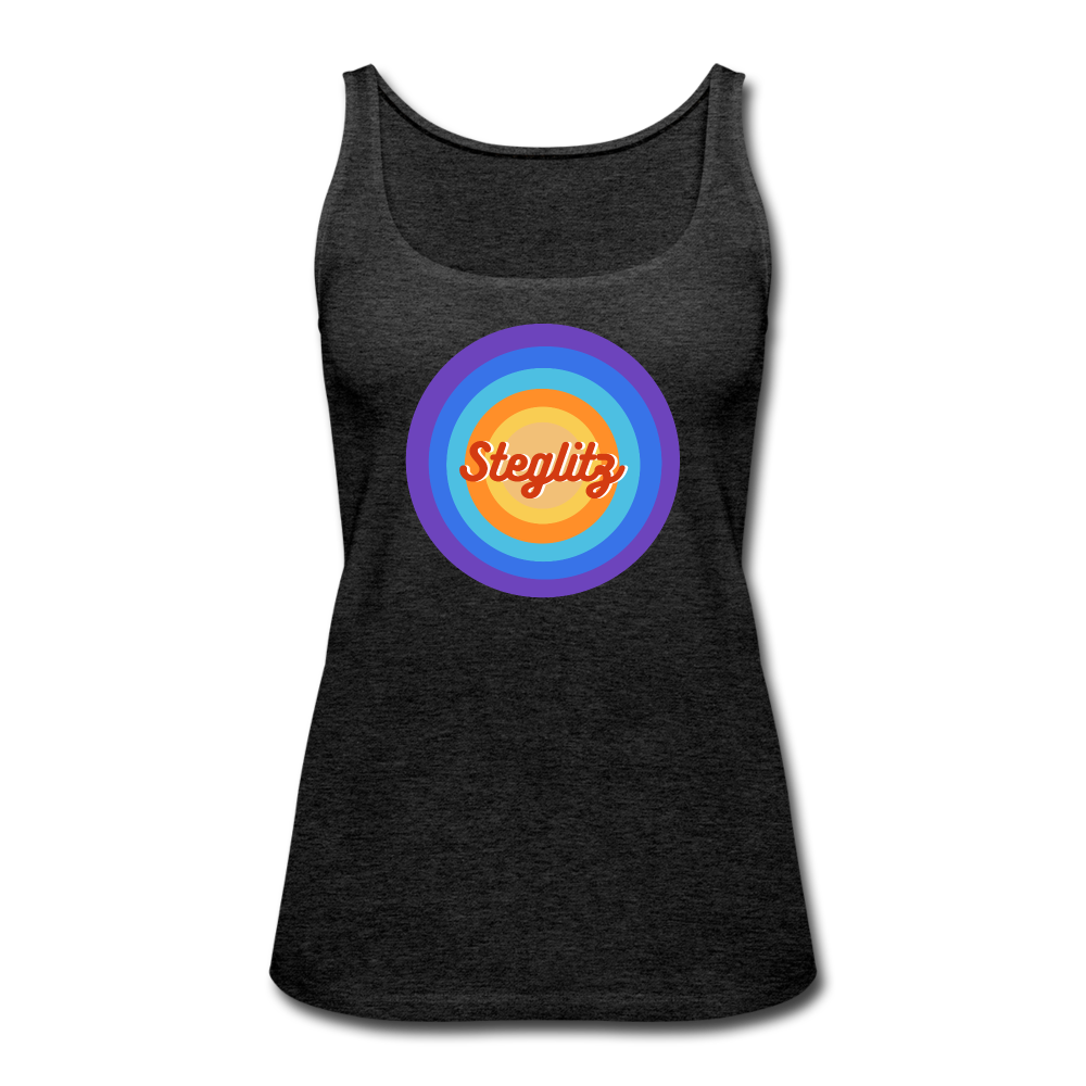 Steglitz Retro - Frauen Premium Tank Top - charcoal grey