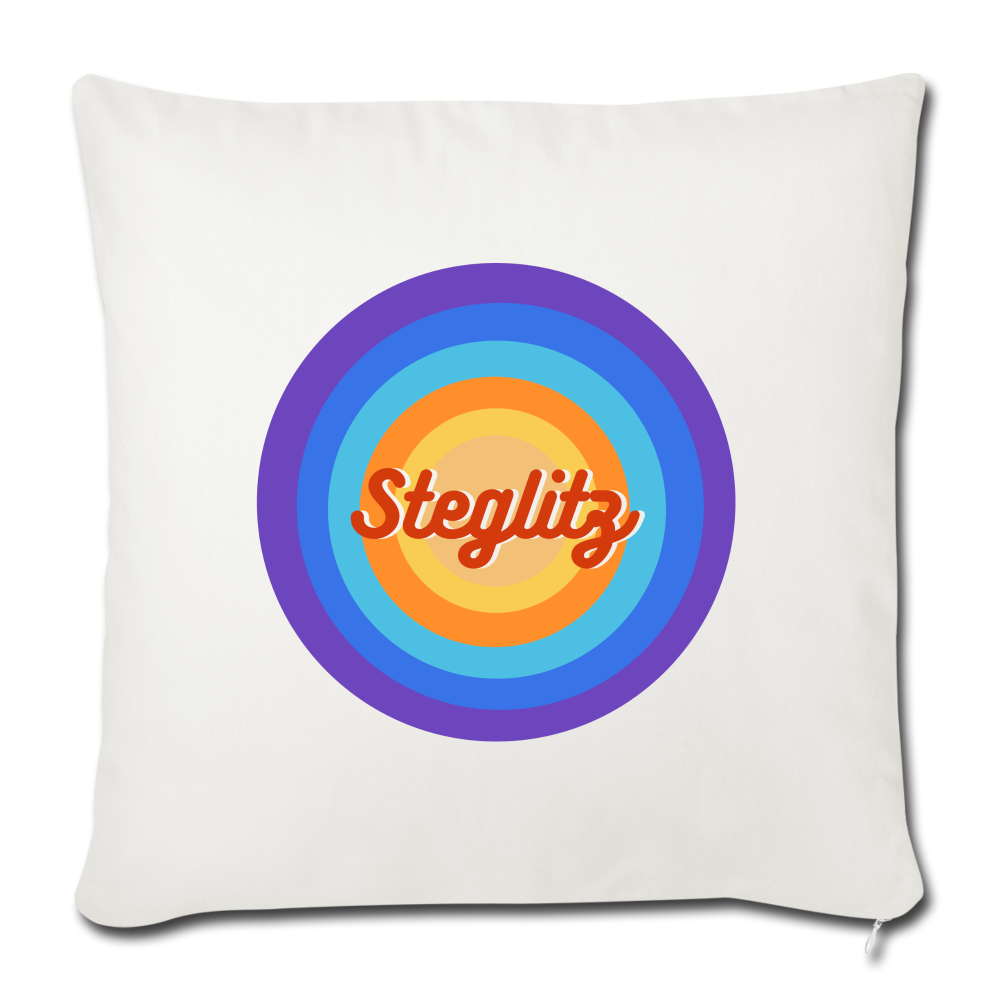 Steglitz Retro - Sofakissen mit Füllung (45 x 45 cm) - natural white