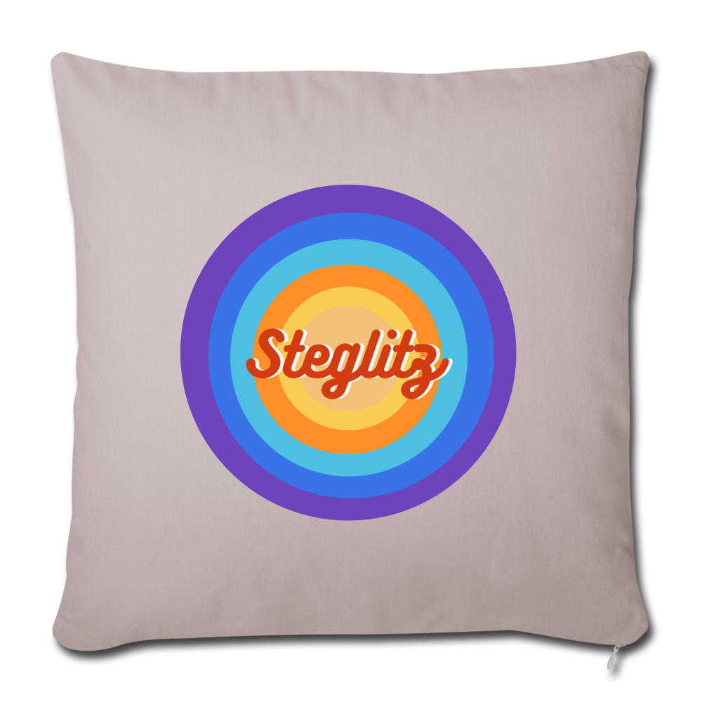Steglitz Retro - Sofakissen mit Füllung (45 x 45 cm) - light taupe