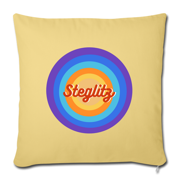 Steglitz Retro - Sofakissen mit Füllung (45 x 45 cm) - washed yellow