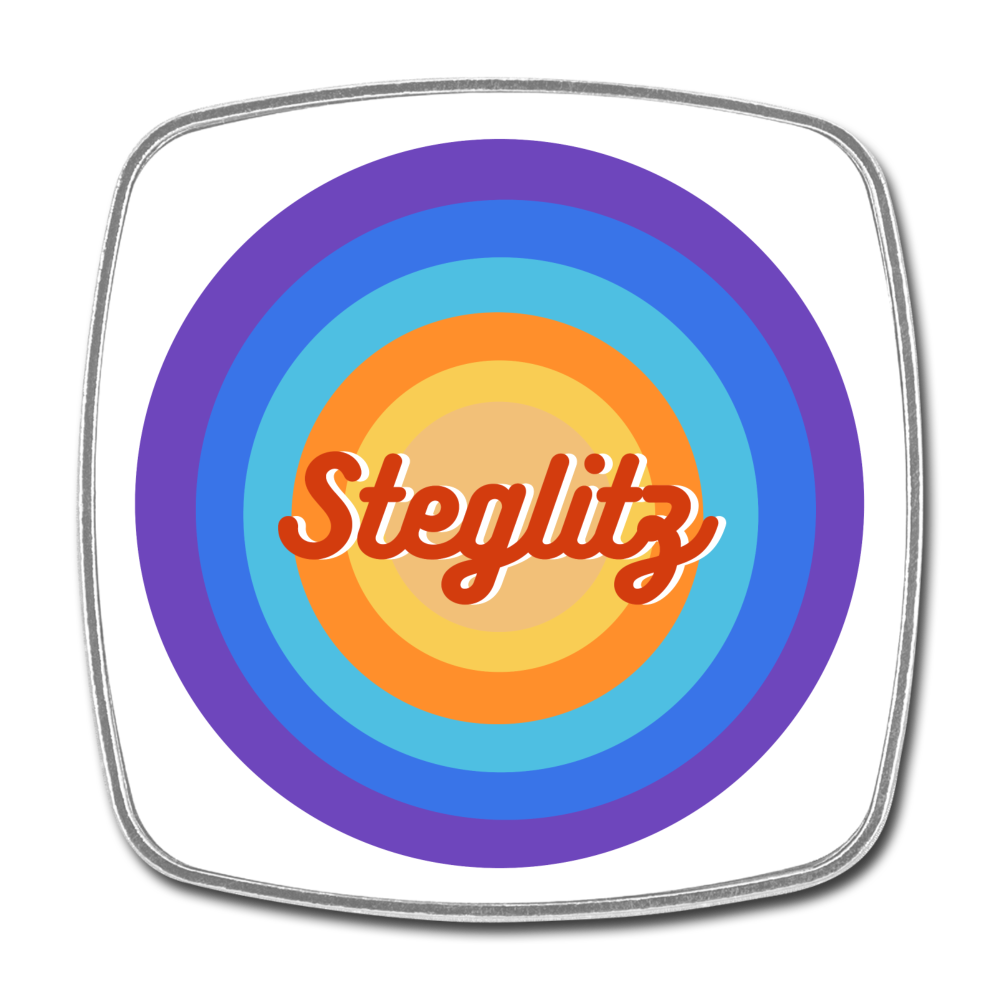 Steglitz Retro - Kühlschrankmagnet - white