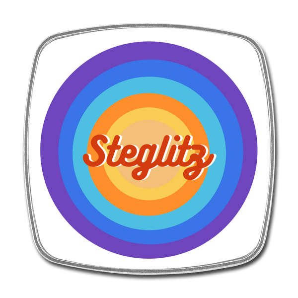 Steglitz Retro - Kühlschrankmagnet - white
