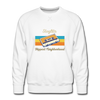Steglitz Hippest Neighborhood - Männer Premium Sweatshirt - white