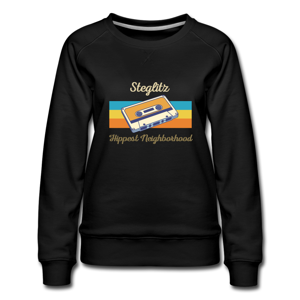 Steglitz Hippest Neighborhood - Frauen Premium Sweatshirt - black