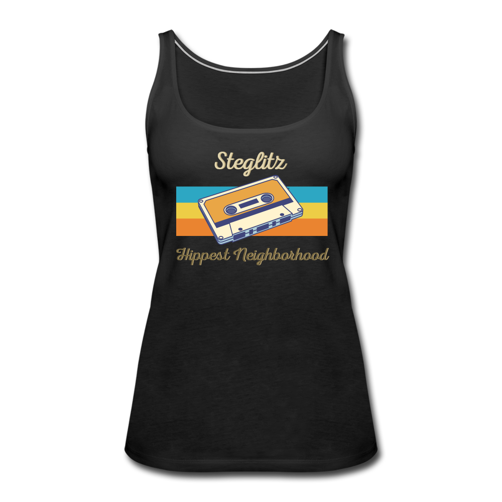 Steglitz Hippest Neighborhood - Frauen Premium Tank Top - black