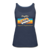Steglitz Hippest Neighborhood - Frauen Premium Tank Top - navy