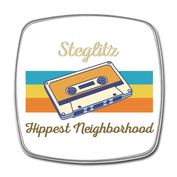 Steglitz Hippest Neighborhood - Kühlschrankmagnet - white