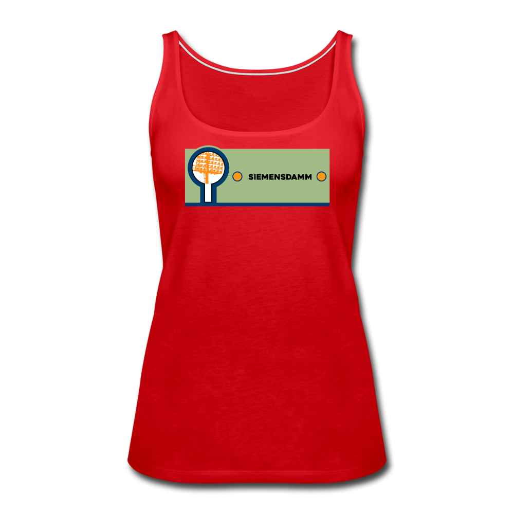 Siemensdamm - Frauen Premium Tank Top - red