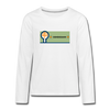 Siemensdamm - Teenager Langarmshirt - white