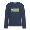 Siemensdamm - Teenager Langarmshirt - navy