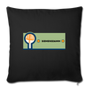 Siemensdamm - Sofakissen mit Füllung (45 x 45 cm) - black