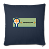 Siemensdamm - Sofakissen mit Füllung (45 x 45 cm) - navy