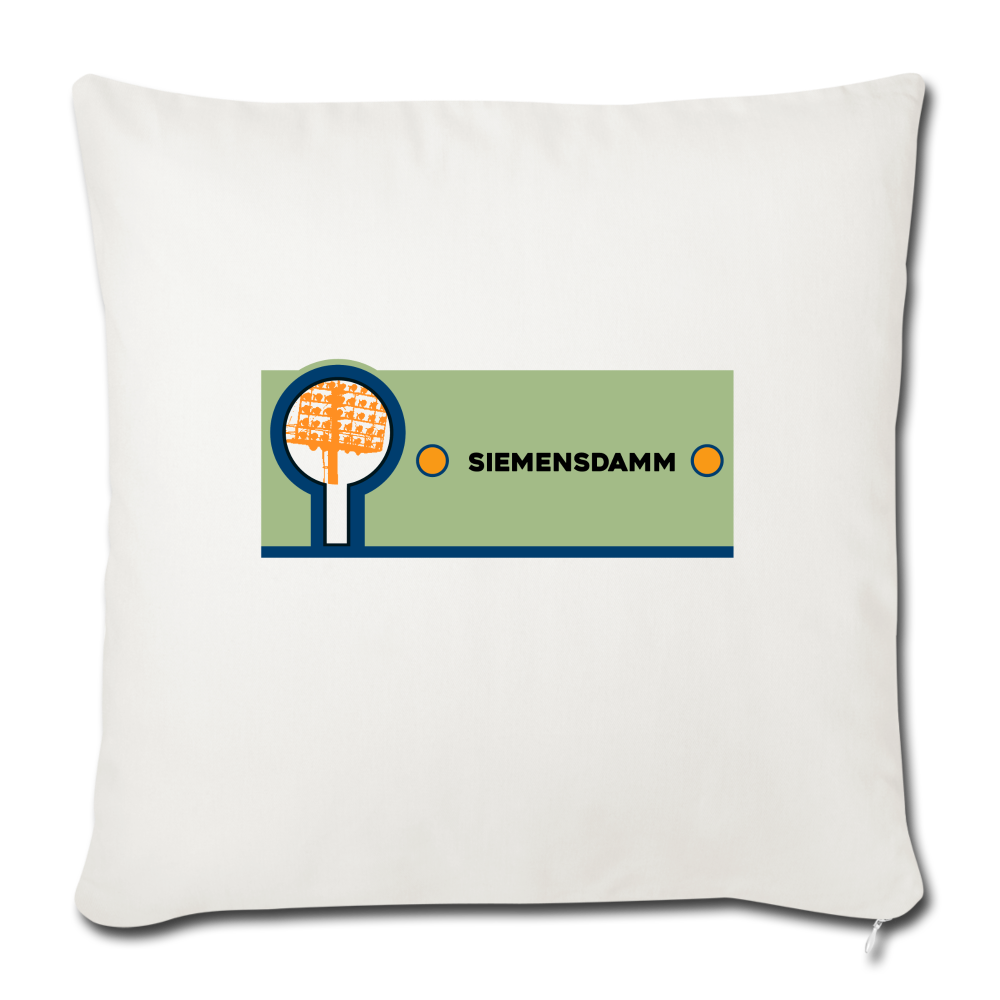 Siemensdamm - Sofakissen mit Füllung (45 x 45 cm) - natural white