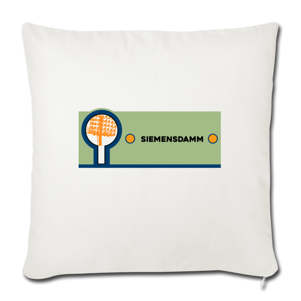 Siemensdamm - Sofakissen mit Füllung (45 x 45 cm) - natural white