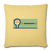 Siemensdamm - Sofakissen mit Füllung (45 x 45 cm) - washed yellow