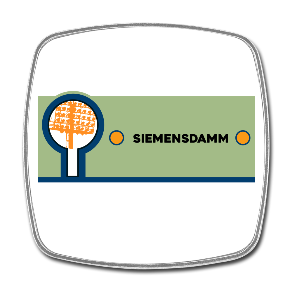 Siemensdamm - Kühlschrankmagnet - white