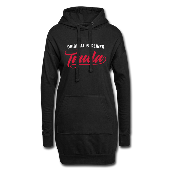 Trulla - Hoodie-Kleid - black