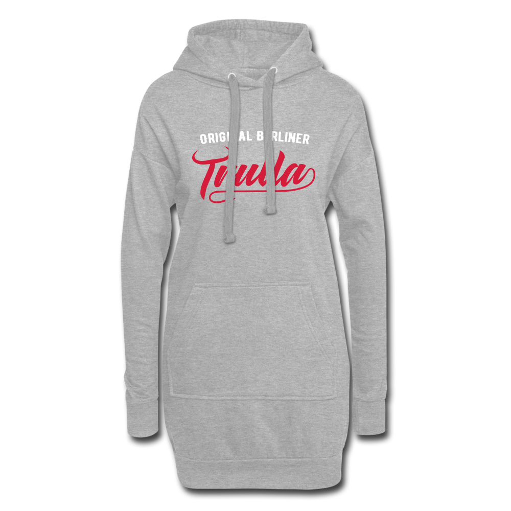 Trulla - Hoodie-Kleid - heather grey