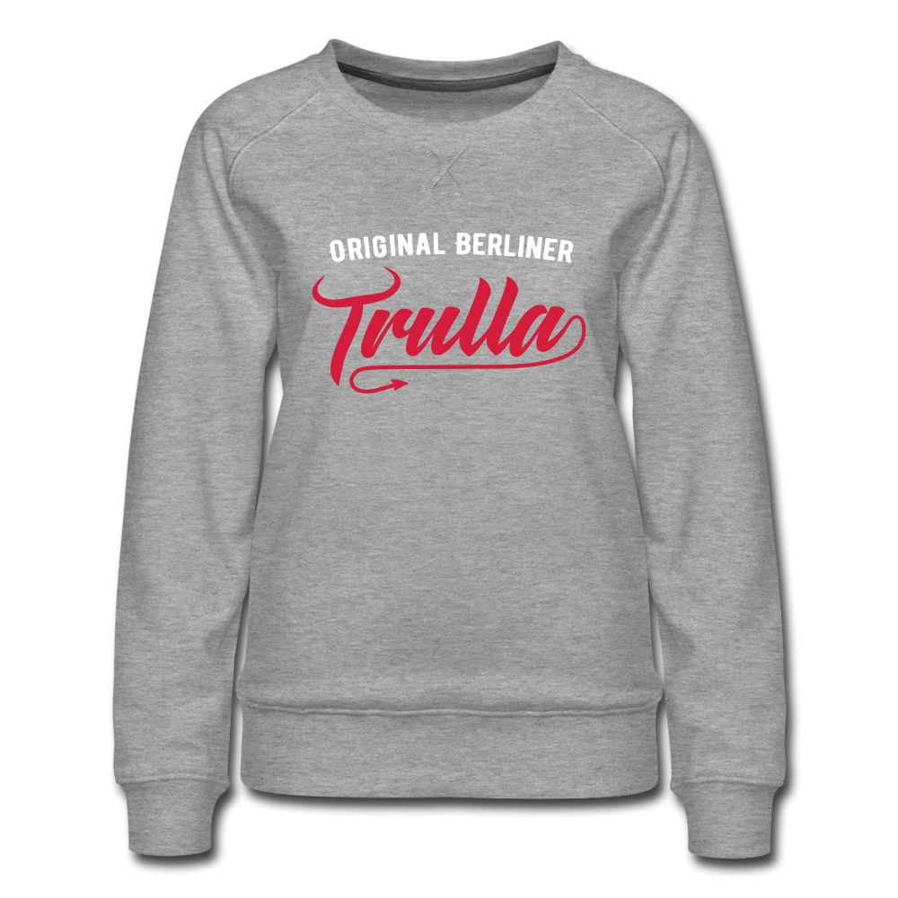 Trulla - Frauen Premium Sweatshirt - heather grey