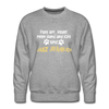 Janz Jefährlich - Männer Premium Sweatshirt - heather grey