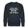 Janz Jefährlich - Männer Premium Sweatshirt - navy