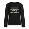 Janz Jefährlich - Teenager Langarmshirt - charcoal grey