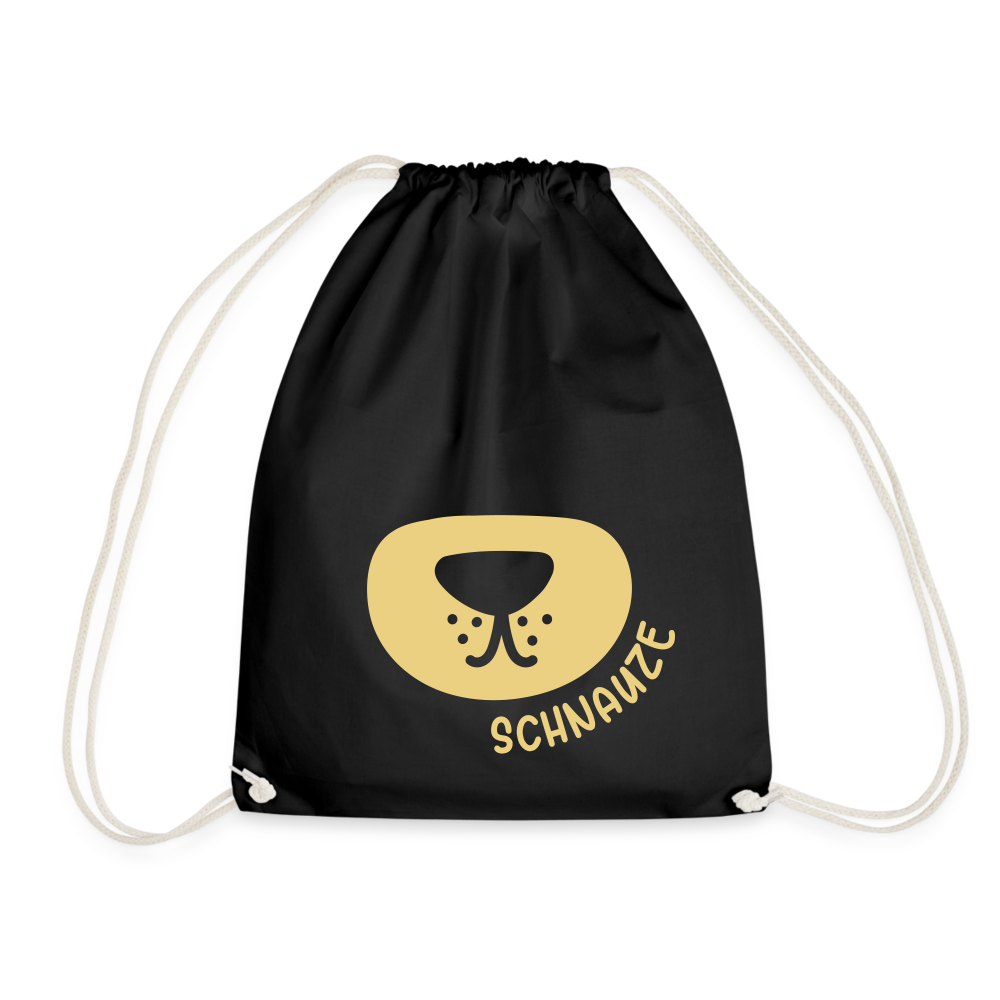 Schnauze - Turnbeutel - black