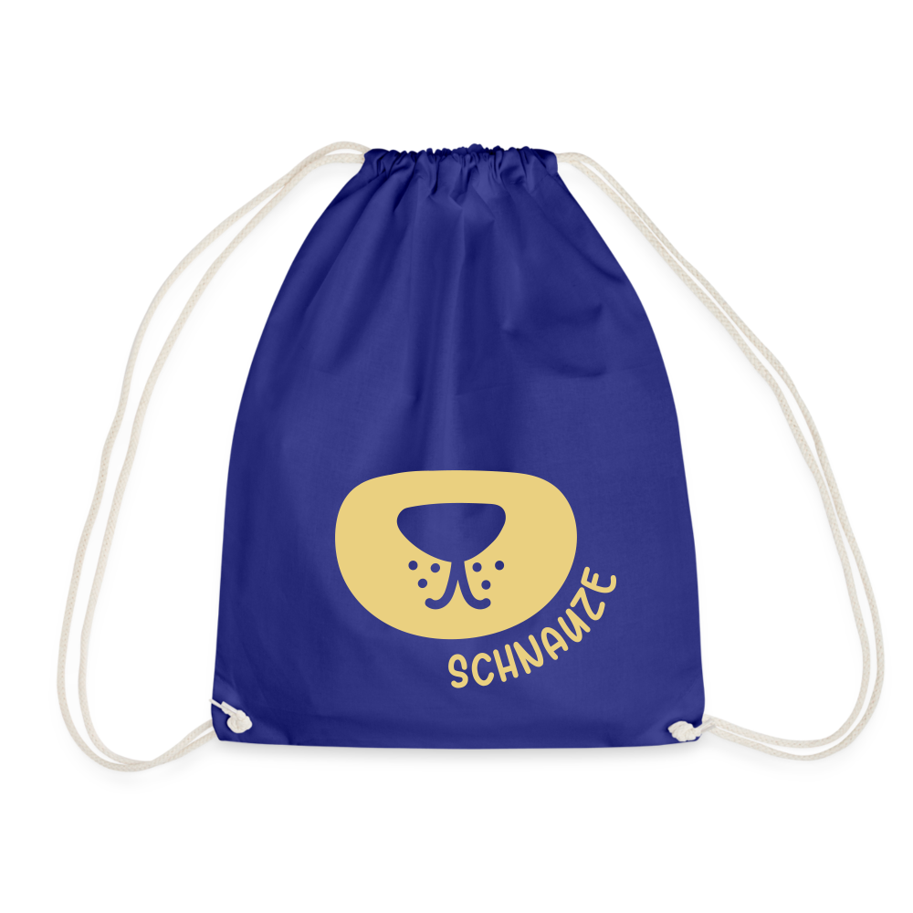 Schnauze - Turnbeutel - royal blue